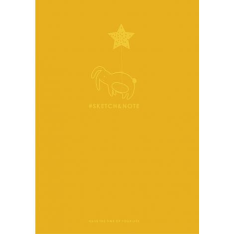 Notes Szkicownik PaperHome A5/64/120g Kot/Królik - 2